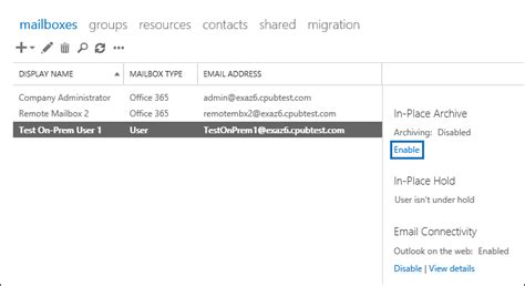 archivado online office 365|activar archivado online office 365.